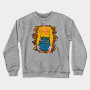 Meet Me Under the Leaves Crewneck Sweatshirt